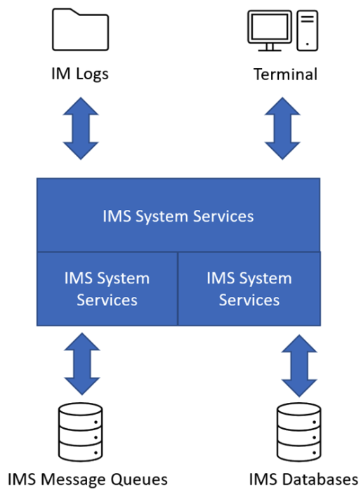 The main components of IMS
